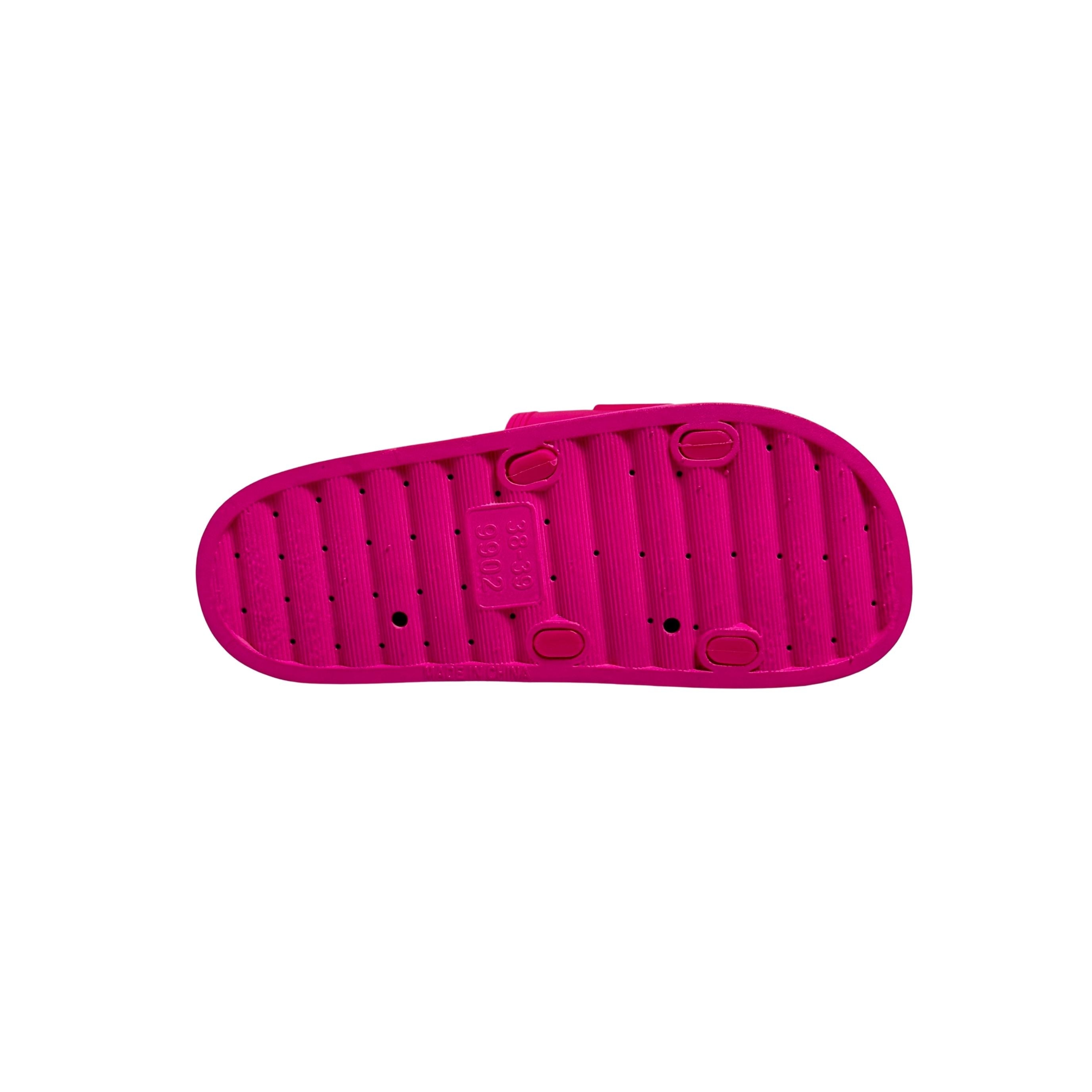 9022-3 Women’S Slide Sandals – Soft Cushioned, Lightweight Slip-On Slides | Non-Slip, Waterproof House Slippers for Shower, Beach, Indoor & Casual Outdoor Wear