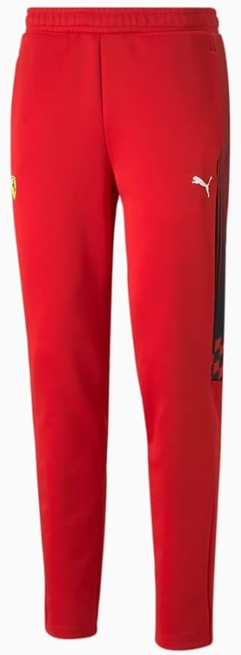 Men'S Standard Ferrari Race T7 Track Pants, Rosso Corsa, Xx-Large