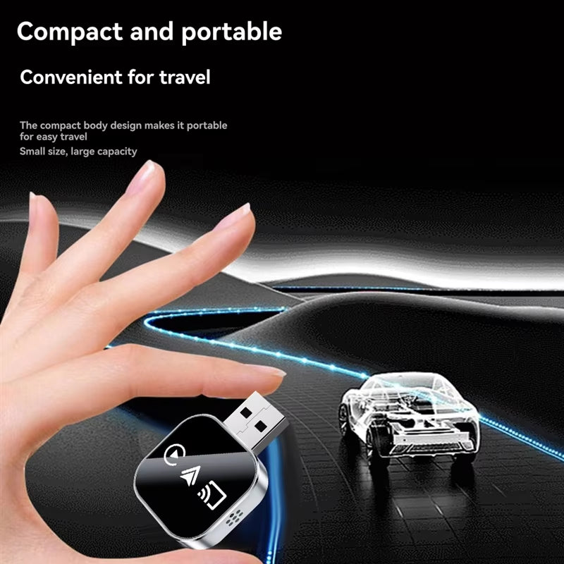 B27B Wired USB Carplay Adapter 3 in 1 Wireless Smart Mirror Link Android Auto Plug and Play Dongle B