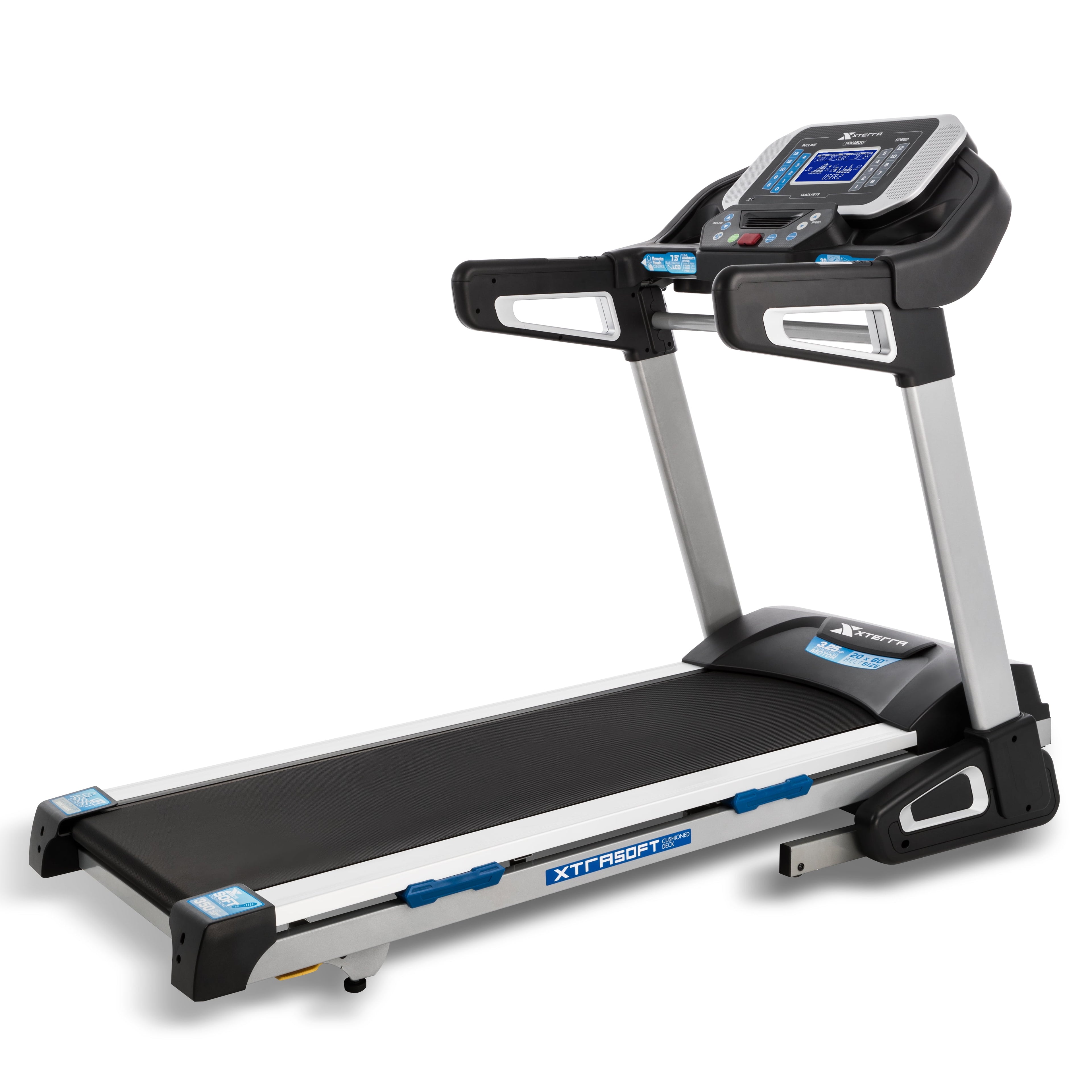 Fitness TRX4500 Folding Treadmill with Bluetooth, 3.25 HP Motor, 15 Incline Levels, 350 Lb Weight Limit