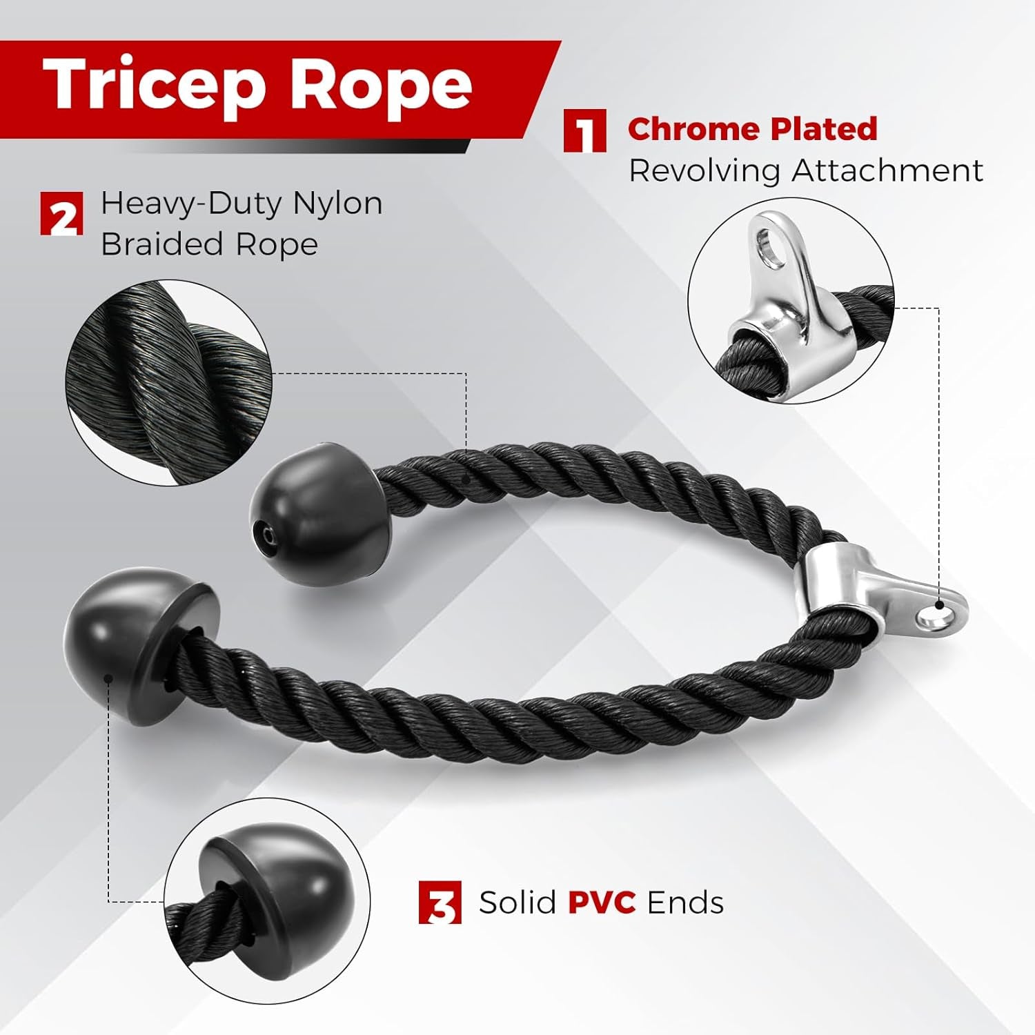 Cable Machine Attachment Set 4PCS/ 5PCS LAT Pulldown Attachments W/V-Shaped Pres