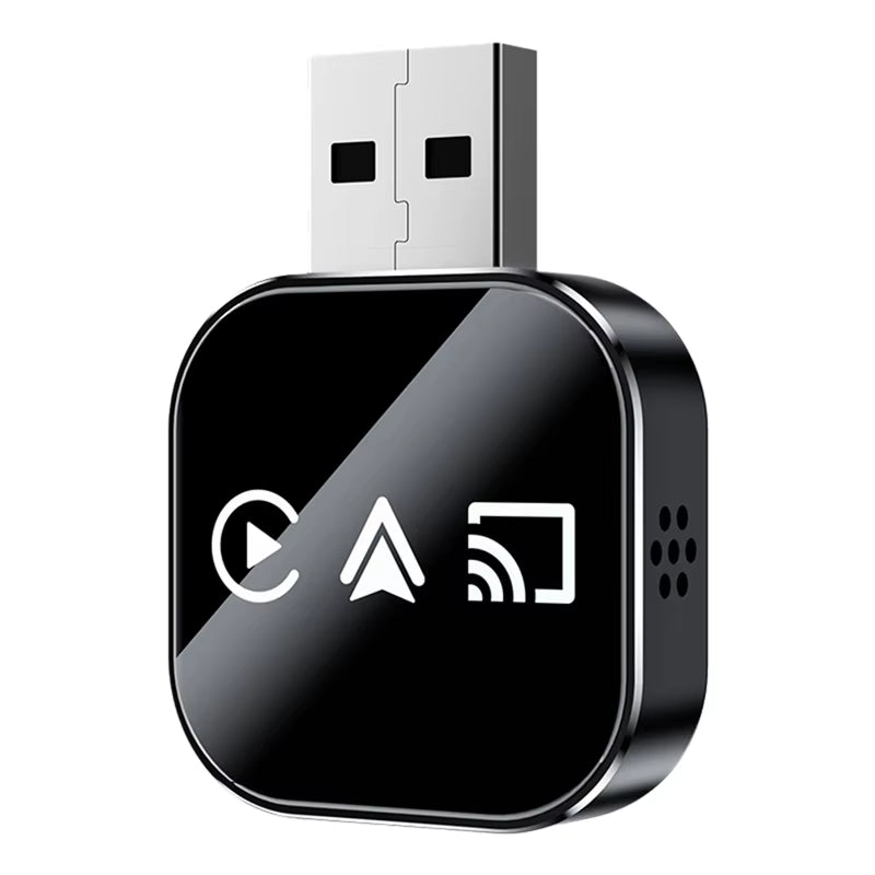 B27B Wired USB Carplay Adapter 3 in 1 Wireless Smart Mirror Link Android Auto Plug and Play Dongle B