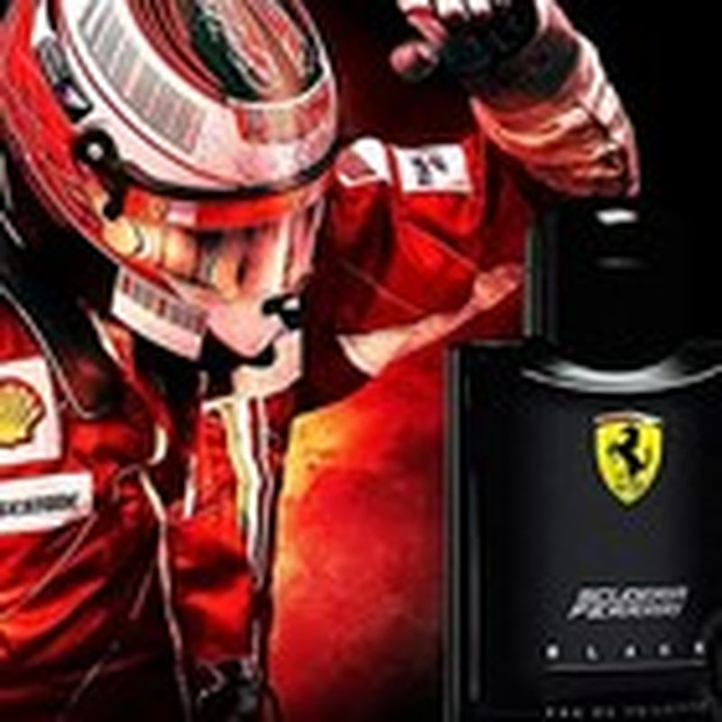 Ferrari Black Eau De Toilette Spray 4.2 Oz Luxury Fragrance for Men