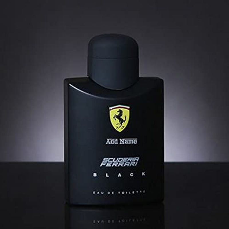 Ferrari Black Eau De Toilette Spray 4.2 Oz Luxury Fragrance for Men
