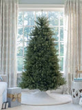 7.5 Ft Christmas Tree Prelit 650 Lights. Full Realistic Artificial Fir Green Xmas