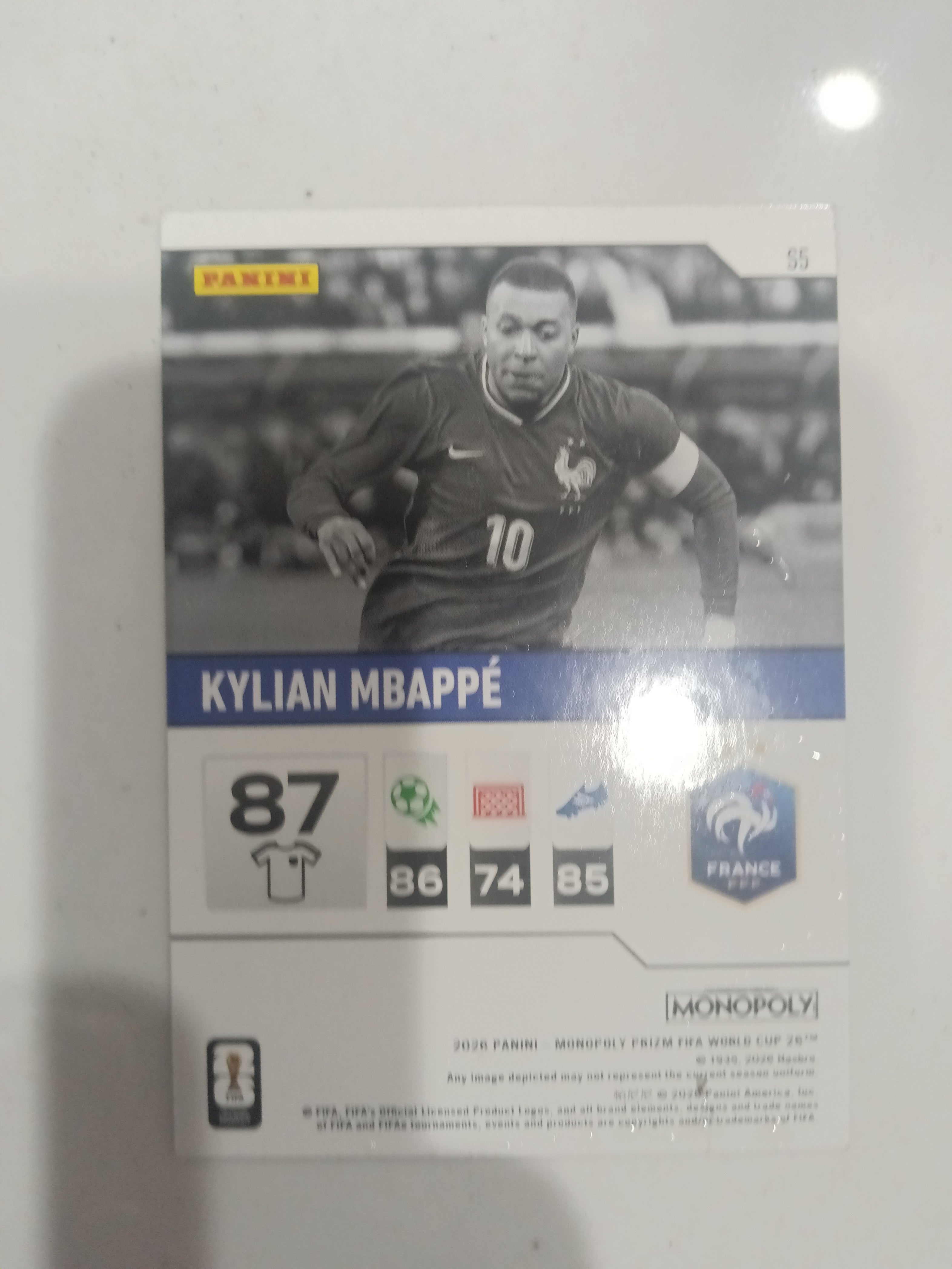 Kylian Mbappe Card