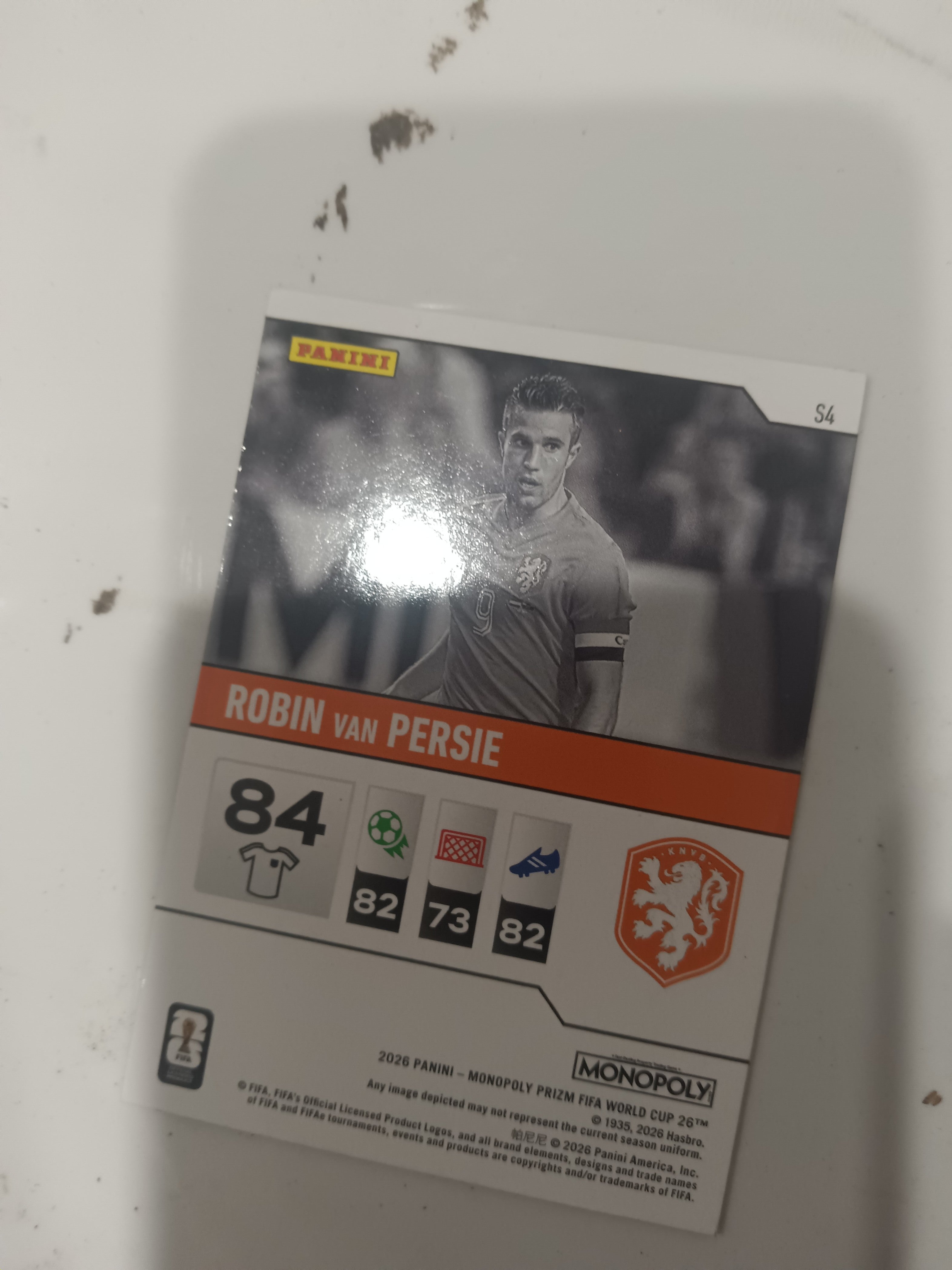 Robin Van Persie Card