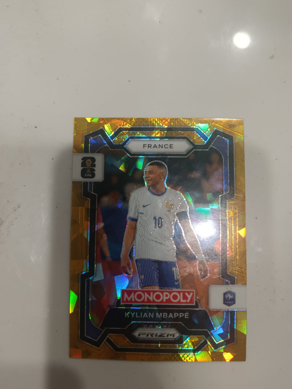 Kylian Mbappe Gold Card