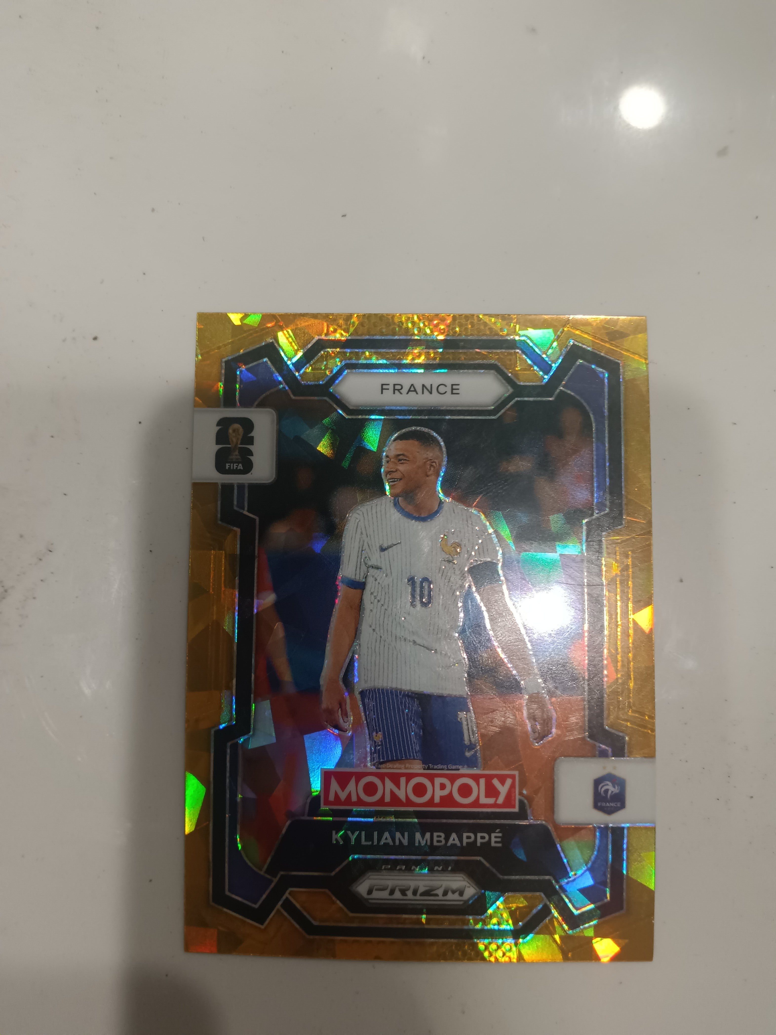 Kylian Mbappe Gold Card