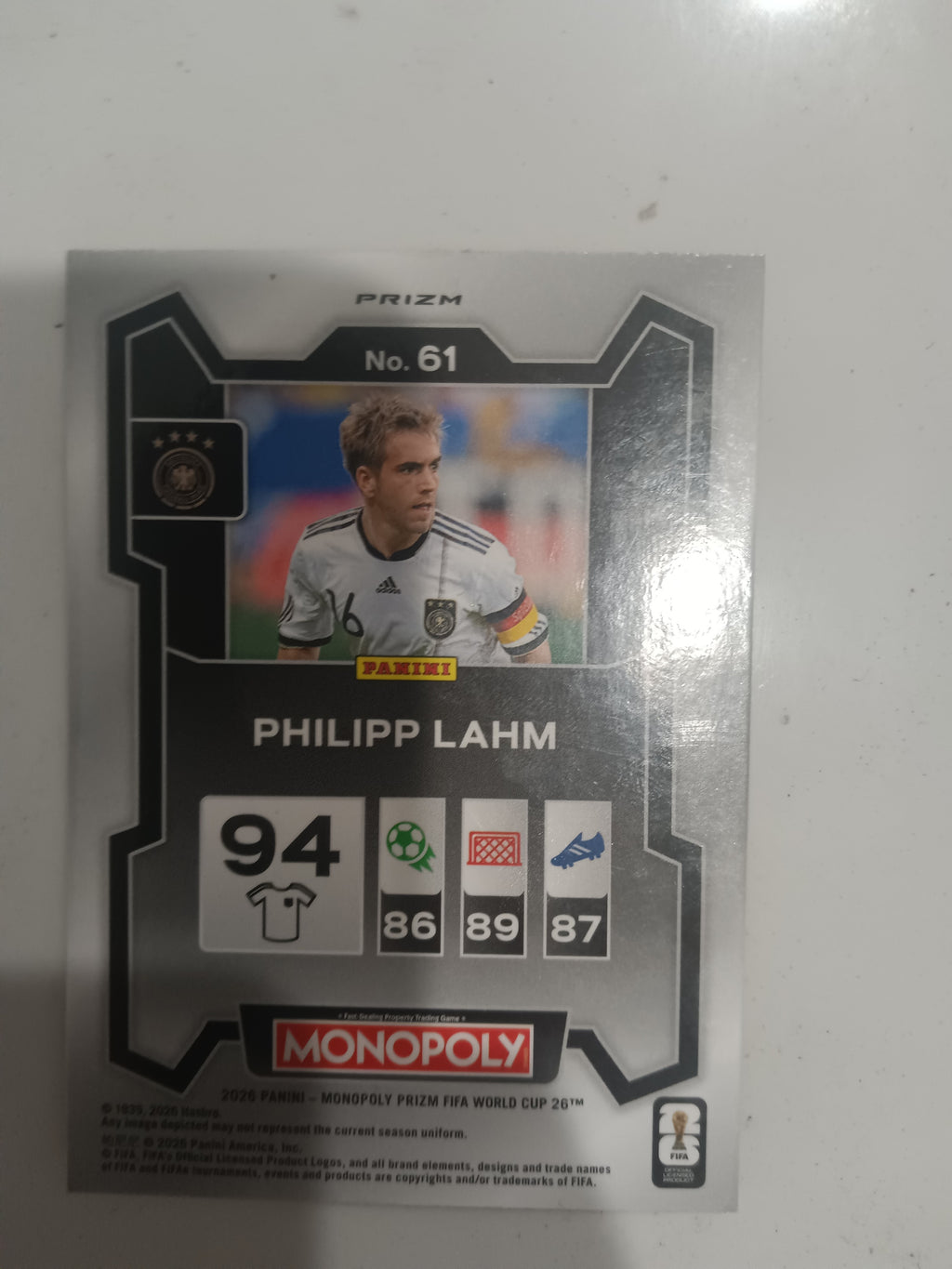 Philipp Lahm Gold Card