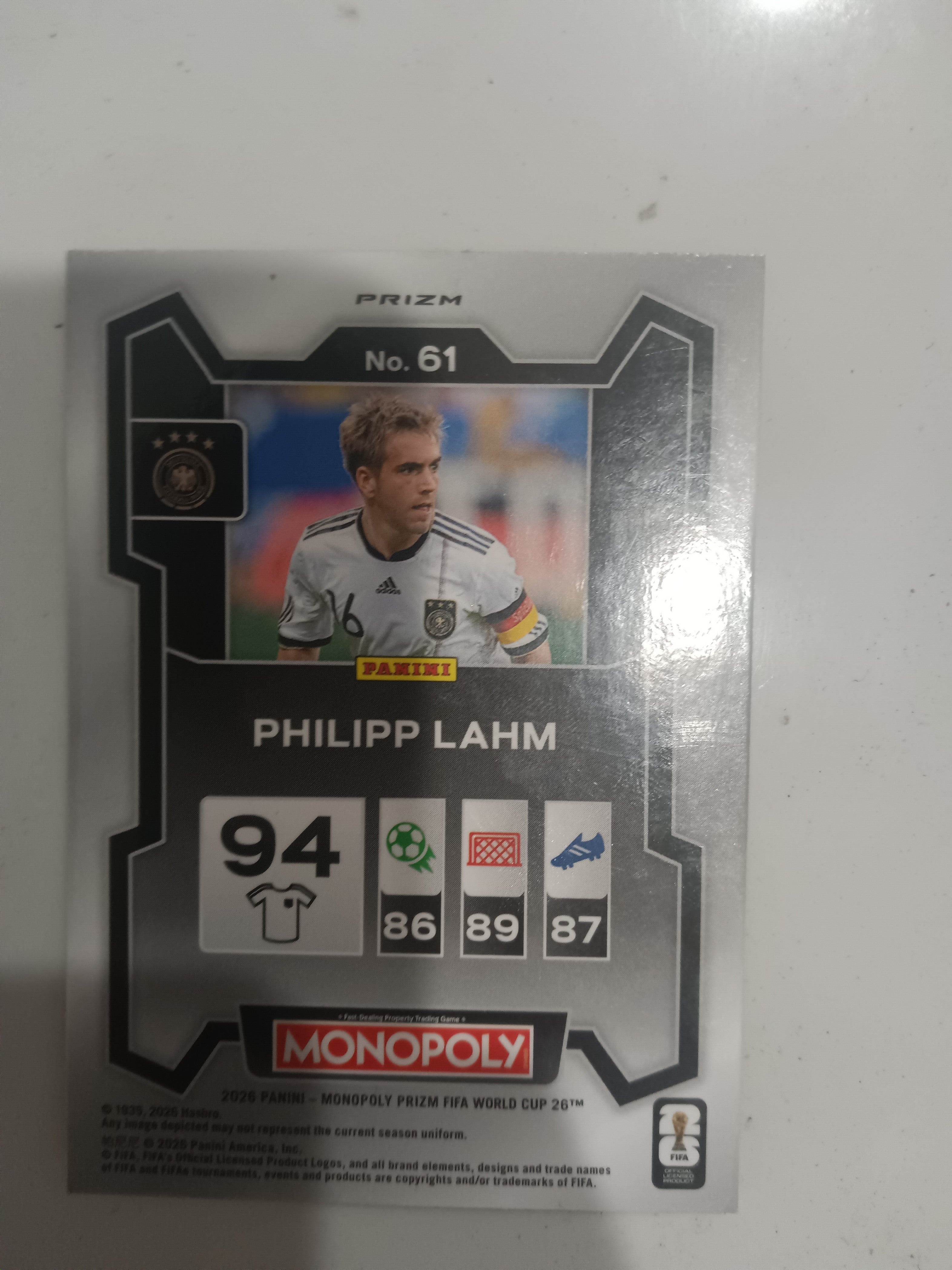 Philipp Lahm Gold Card